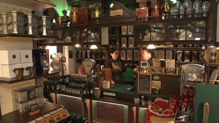 ティーセンター・オブ・ストックホルムの店内