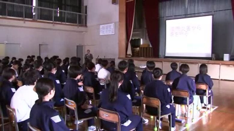 新防災気象情報の運用始まる　岩手・盛岡市の中学校で防災学習会｜FNNプライムオンライン