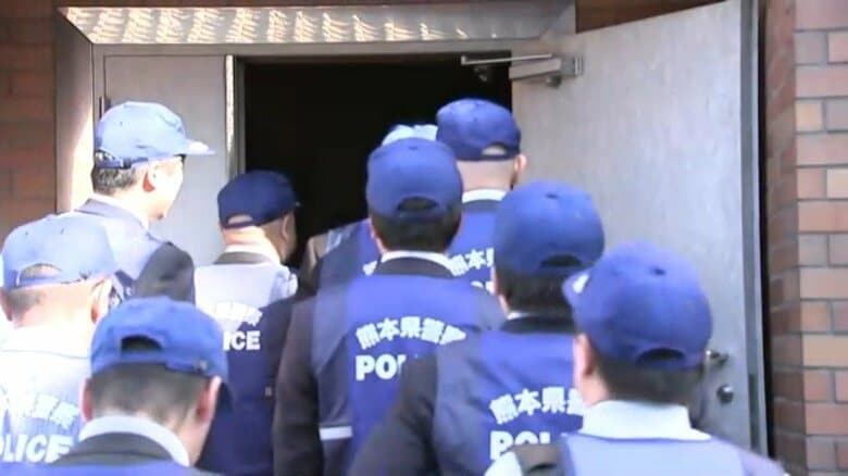 「闇バイト」募集関与か…指定暴力団「道仁会」本部事務所を家宅捜索　特殊詐欺などの収益が資金源になった可能性も　福岡・久留米市｜FNNプライムオンライン