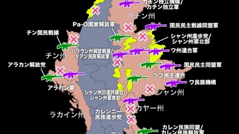 【図解】データで見るミャンマー内戦化の懸念　日本への親近感は「失望」へ変わるか...識者に聞く｜FNNプライムオンライン