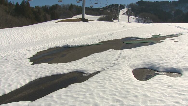 “少雪”で一度もオープンできず… 新潟･長岡市のスキー場　今季の営業断念「雪がなければ何も始まらない…」｜FNNプライムオンライン