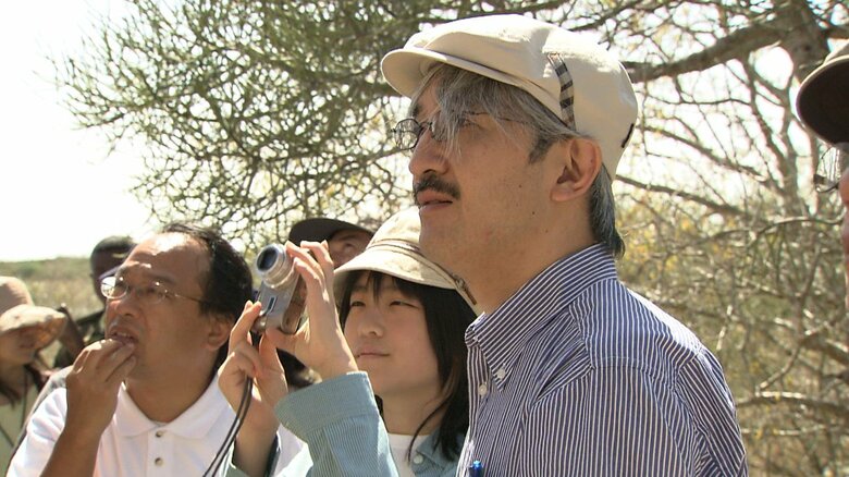 マダガスカルを訪問する秋篠宮さまと眞子さん(2007年8月)