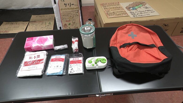 選んだ防災グッズ