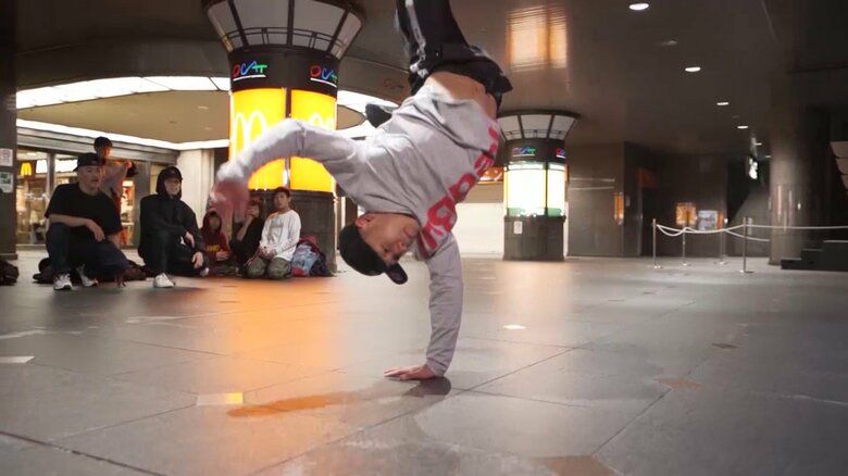 “ダンスの聖地”で踊るShigekix