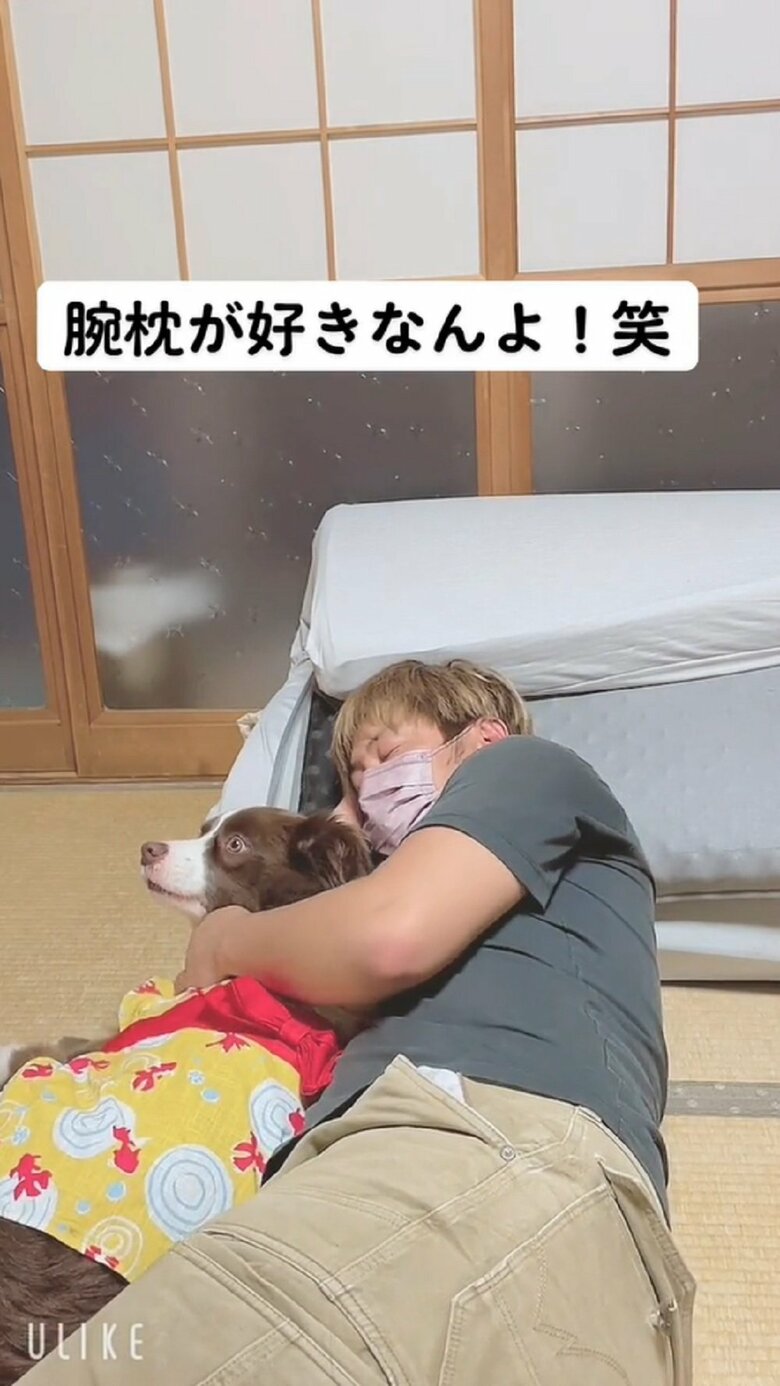 腕枕を追いかける