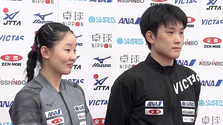 兄・智和（20）と日本卓球初「きょうだいで五輪出場」へ
