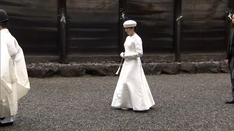 伊勢神宮を初めて単身で参拝された　3月26日