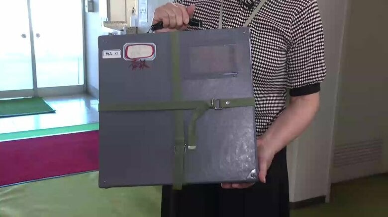 「後藤伯の霊棺帰還」フィルムの原板