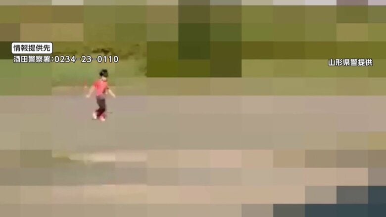 優斗さんが行方不明になった当日の防犯カメラ映像より