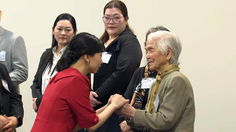 フォス・ド・イグアスで日系人らと面会された佳子さま