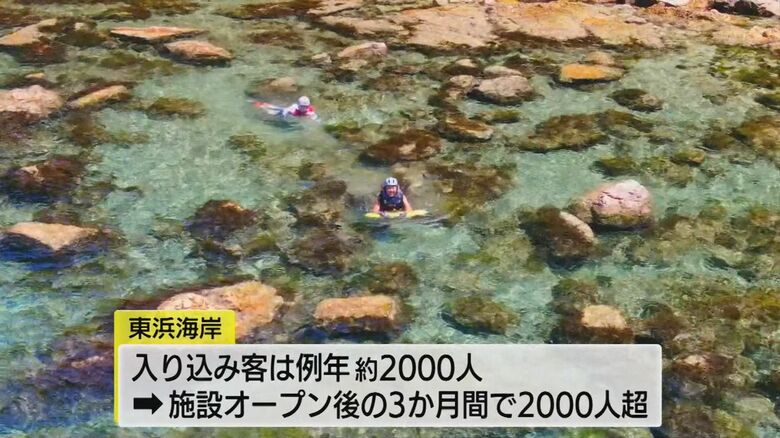 テラスオープン効果で来訪者が急増