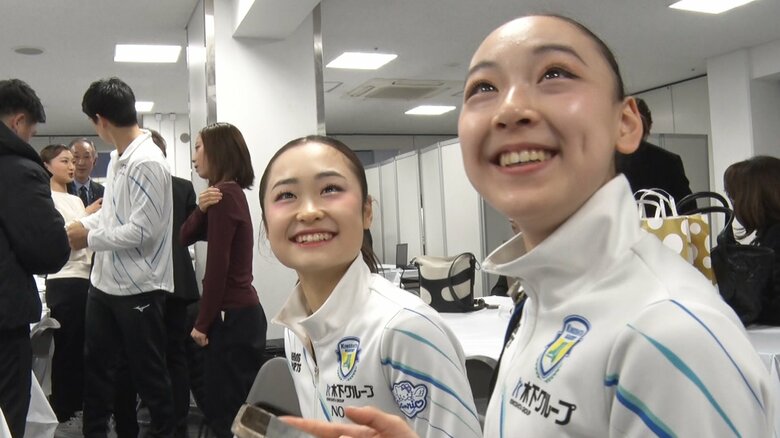 島田と同じ木下アカデミーに所属する岡万佑子