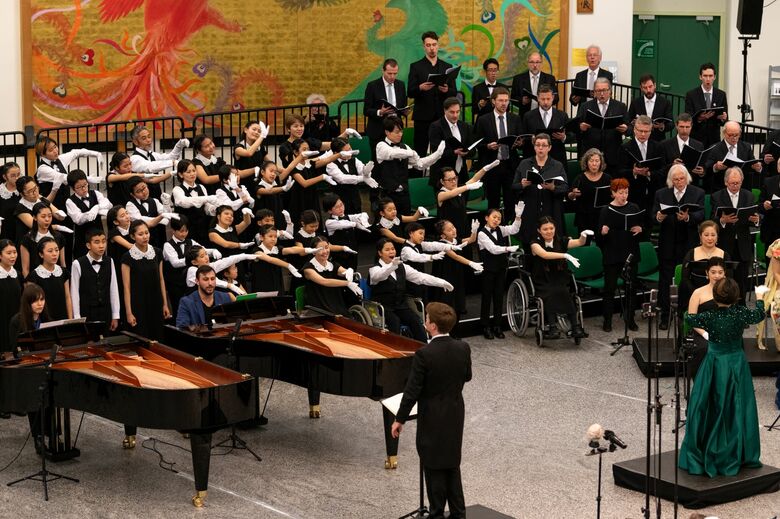 音楽にはインクルーシブ教育として様々な可能性がある（写真：United Nations Vienna）