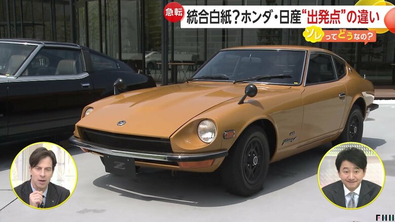 60年代に人気を博した日産の「フェアレディＺ」