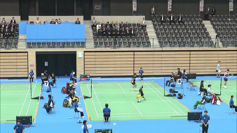 国民スポーツ大会 バドミントン競技（滋賀・大津市）