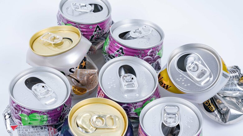 コバエは飲み物が残った空き缶から発生することも