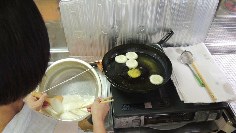 実際の調理過程　その1（画像提供：西和賀町）