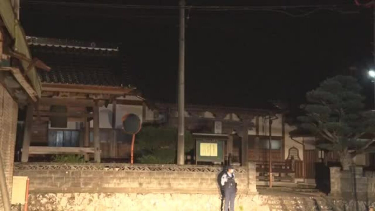 「父を刺した」コンビニで衝撃告白!七尾市の寺で起きた30歳長男による父親殺害事件