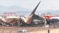 韓国航空機事故から1年で追悼式　乗客・乗員179人死亡　大統領が謝罪