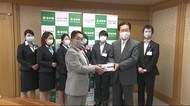 県に医療用マスク寄贈 住宅メーカーが社員からの募金でマスク購入【岩手・盛岡市】