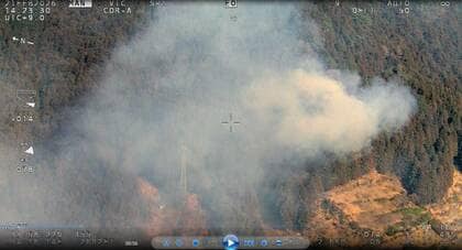 徳島・神山町で山火事 県が自衛隊に災害派遣要請｜FNNプライム