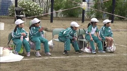 全校児童22人　閉校迎える郡山市立河内小学校で最後の運動会　笑って泣いて　思い出いっぱいの一日に【福島発】