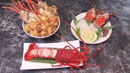 プルプル食感「じゅんさい」や 「伊勢エビ」を余すことなく…福島で夏の味覚を堪能