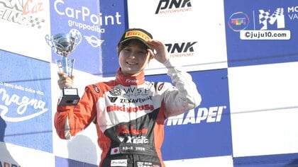 【史上初】17歳女子高校生プロレーサーJuju（野田樹潤）年間チャンピオンに！元レーサーの父との約束「負けても負けても諦めない」