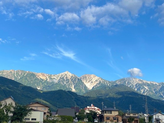 美しい白馬村にも気候変動の影響が出ている