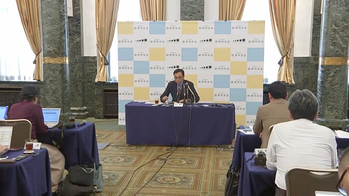 経済同友会・新浪剛史 代表幹事(3日午後3時半すぎ)