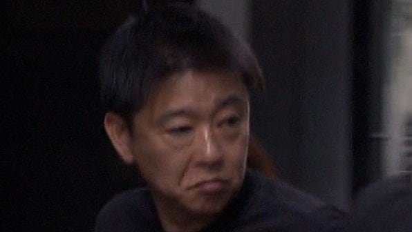 逮捕された中村佳敬容疑者(2023年10月)