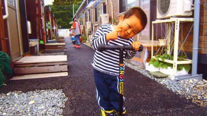 仮設住宅で育った畠山選手 にぎやかで楽しかった記憶もあるという