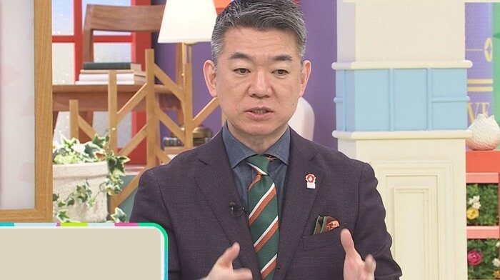 橋下徹さん 関西テレビ「旬感LIVE とれたてっ!」より