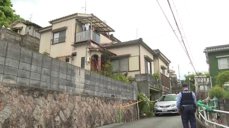 「息子の首を絞めた」電気コードで息子（47）の首絞めたか　父親（74）を現行犯逮捕　息子は死亡　広島｜FNNプライムオンライン