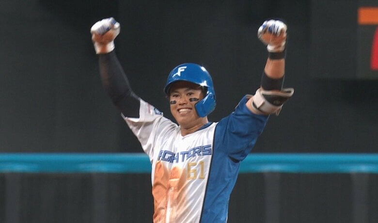 【日本ハム】「優勝へのラストピース」――4か月ぶりの今川優馬が復帰弾！ルーキー山縣秀は“企業秘密”のアドバイスで2発 伊藤大海125球の力投でソフトバンクとの直接対決を制す！｜FNNプライムオンライン