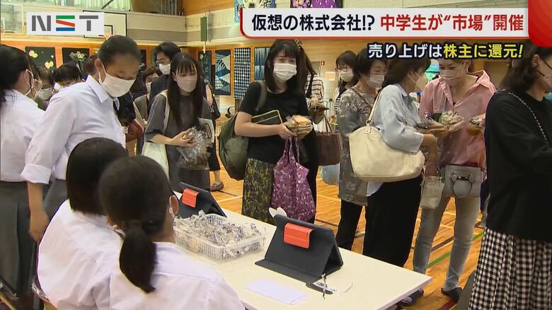 にぎわう「しろきた市場」