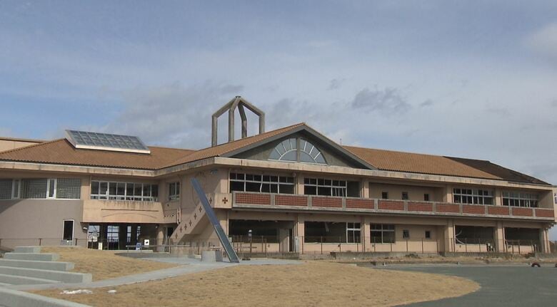 震災遺構・中浜小学校