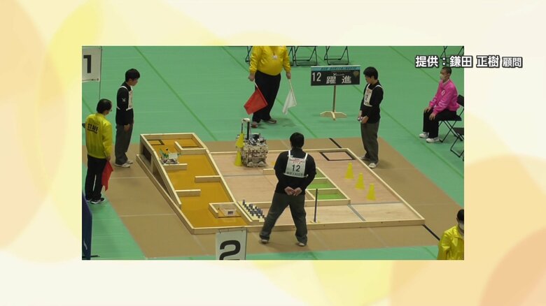 2024年10月に開かれた全国高校ロボット競技大会の様子