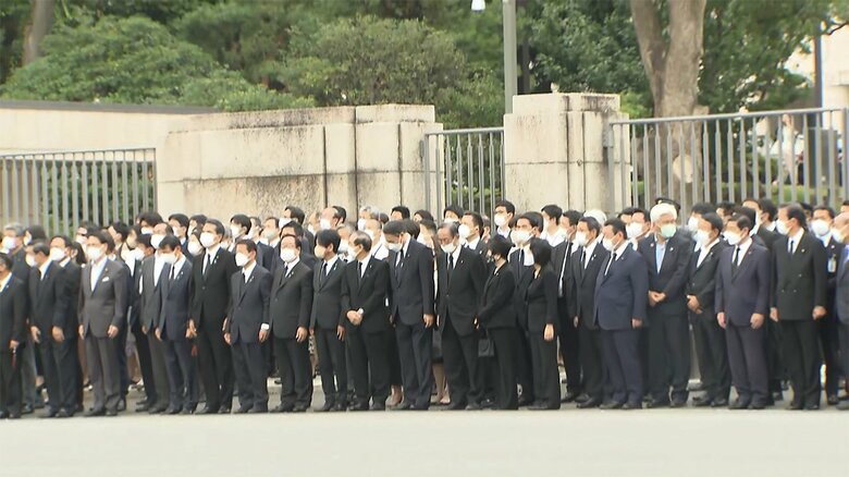 国会前には、山口代表ら公明党幹部の姿が見られた