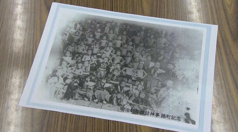 明治時代から本踊は子供たちだけで行ってきた