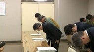 浜岡原発データ改ざん問題　中部電力社長が御前崎市長と静岡県知事に謝罪