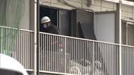 2階建てアパート燃える火事…火元とみられる部屋から男性（47）が意識不明の状態で発見されその後死亡　千葉市
