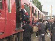 南海トラフ巨大地震を想定…名古屋鉄道・築港線で防災訓練 乗客の避難誘導や列車の復旧に向けた手順等確認