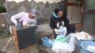 「40センチほど水がついた」福井市森田地区で災害ボランティアが活動　記録的大雨からまもなく1週間