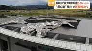 「スタジアムの屋根がめくれビルの看板落下」“春の嵐”鳥取県で被害…倒木も相次ぐ　