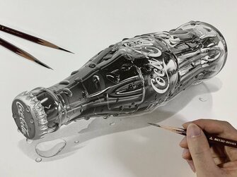 本物の蛇口にしか見えない 制作期間1カ月の鉛筆画が話題 リアルに描くコツを聞いてみた