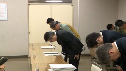 浜岡原発データ改ざん問題　中部電力社長が御前崎市長と静岡県知事に謝罪