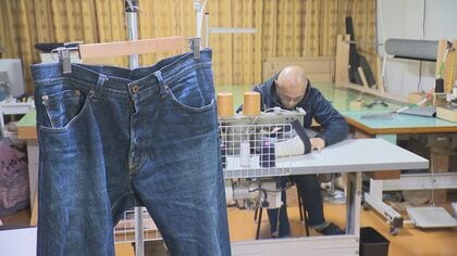 “100年前の縫い方”で「美しいジーンズ」作る“ボーズ” 「救ってくれたのが家庭用ミシン」【石川発】