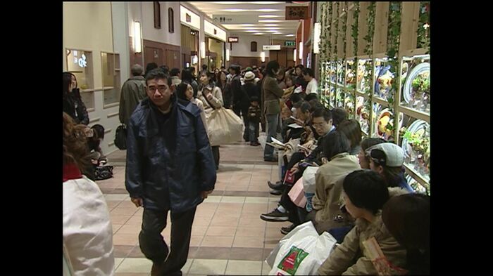 フードコートも大混雑