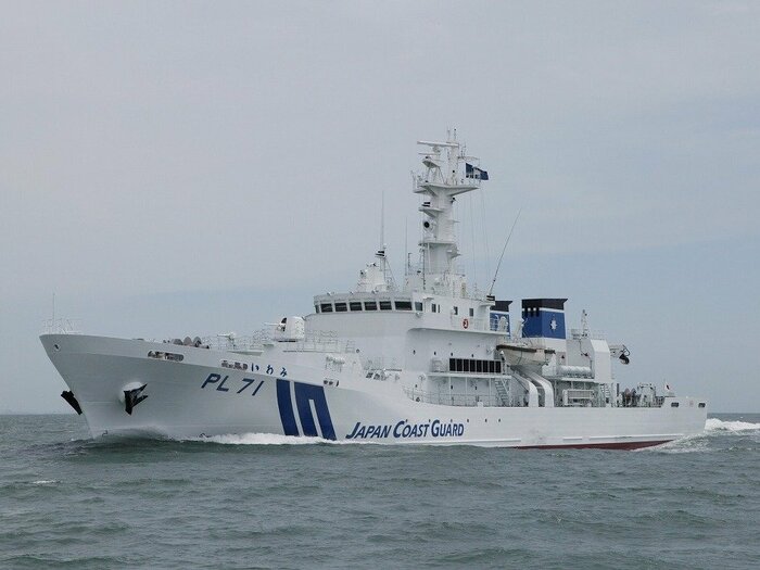 巡視船いわみ（第八管区海上保安本部HPより）